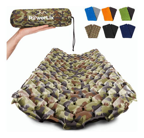 Colchoneta Inflable Ultraligera Con Kit De Reparación, Ideal