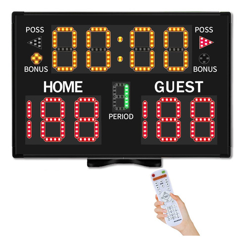 Marcador Electrónico De Baloncesto Con Timbre For Juegos