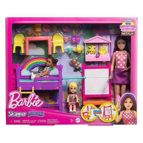 Muñeca Barbie Skipper Primer Aventura Universo Binario