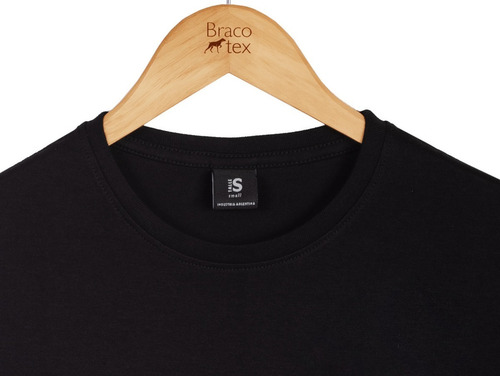 Imagen 5 de 10 de Remera Lisa 100% Algodón Peinado Premium-excelente Calidad