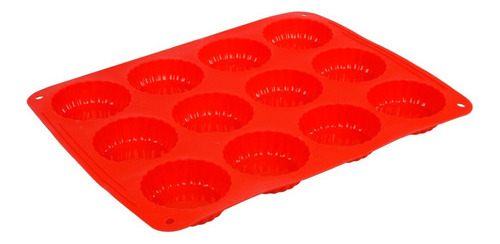 Molde Silicona Horno Muffins Cupcakes X 12 Repostería Aston