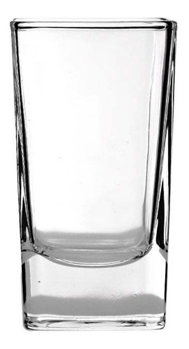 24 Vasos Licor Tequileros Vidrio Shot 2.7 Oz 80 Ml Viva Color Transparente