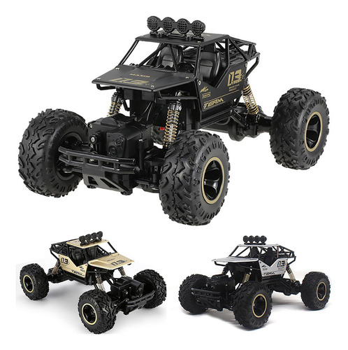 Carrinho Controle Remoto 4x4 Monster Truck Rock Crawler Rc