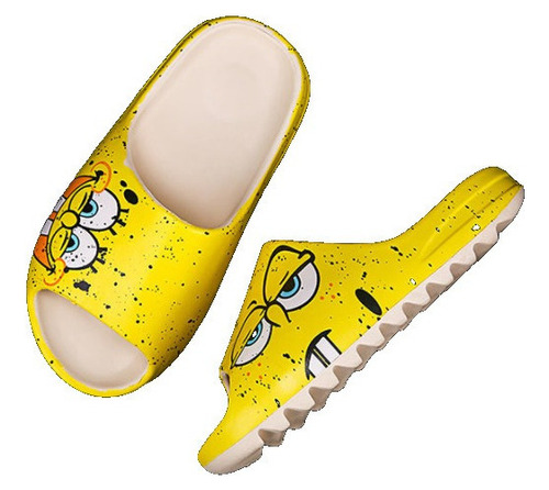 Lindas Pantuflas De Bob Esponja Parahombres, Mujeres Y Niños