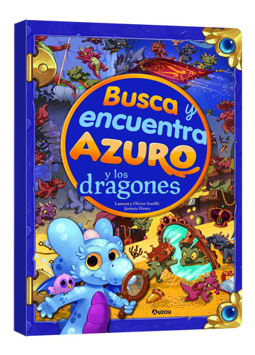 Libro Busca Y Encuentra Gigante Azuro Y Los Dragones - So...
