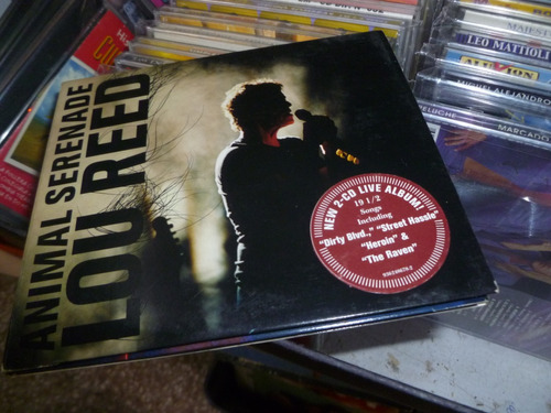 Lou Reed -animal Serenade -cd Doble - Promo - Abbey Road-