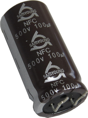 Capacitor Eletrolítico 100uf X 500v - 10 Peças