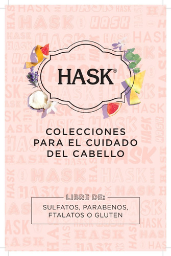 Imagen 3 de 8 de Hask Acondicionador Profundo Argan Oil 50gr