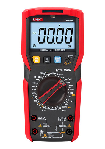 Multimetro Digital Uni-t Ut89x True Rms Ncv Alarma 