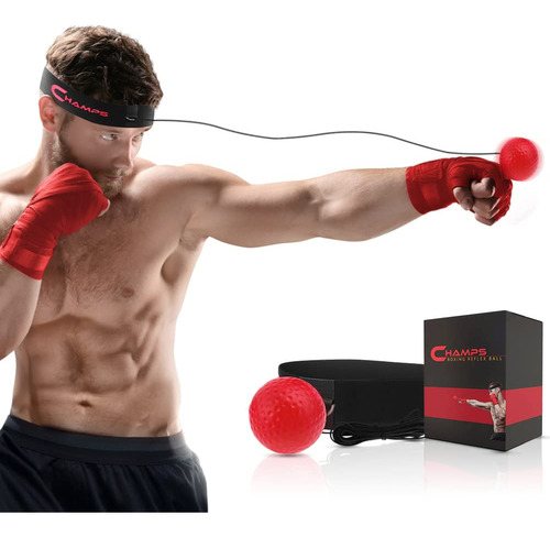 Pelota De Reflejo De Boxeo Ideal Para Velocidad De Reaccin Y