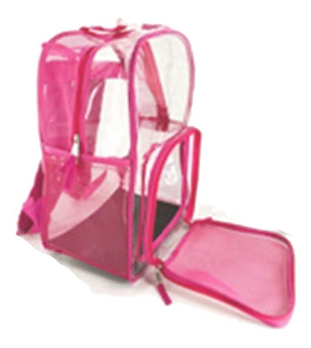 Imagen 2 de 10 de Mochila Bolso Transportadora Para Gato Perro Transparente L