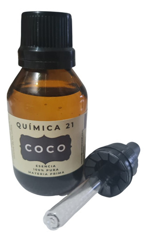 Esencia Pura De Coco 30ml Uso Cosmético/fabricación