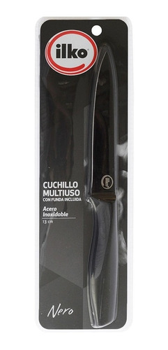 Imagen 3 de 4 de Ilko Cuchillo Multiuso 13cm Nero