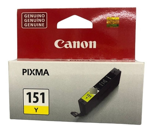 Canon Cartucho De Tinta Cli-151 Y Amarillo