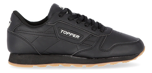 Zapatillas Running Topper Raven Hombre En Negro Y Blanco | D