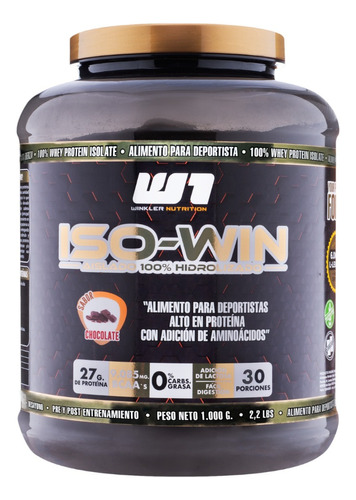 Proteína Hidrolizada Iso Win 2k Chocolate- Winkler Nutrition