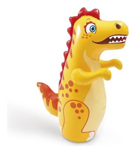 Juguete De Dinosaurio Inflable Con Base Llena