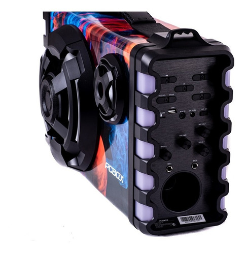 Imagen 3 de 6 de Parlante Pcbox Bright Pcb-sp111bt 30w Bluetooth Fm/sd Usb2.0
