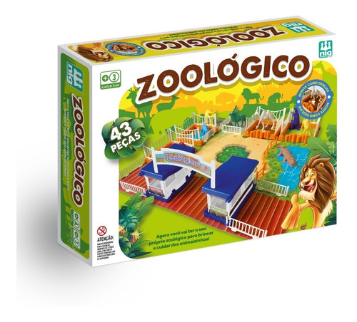 Jogo Zoologico Nig Brinquedos 0234