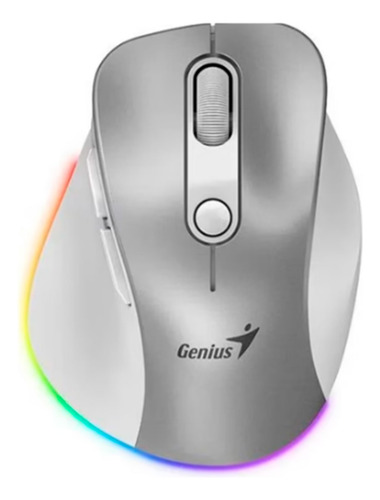 Mouse Genius Ergo 9000s , Recargable Wireless/bt 6-bot