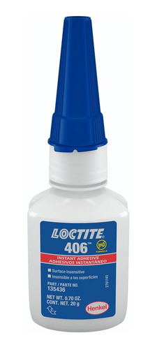 Adhesivo Instantaneo Loctite 406 20gr