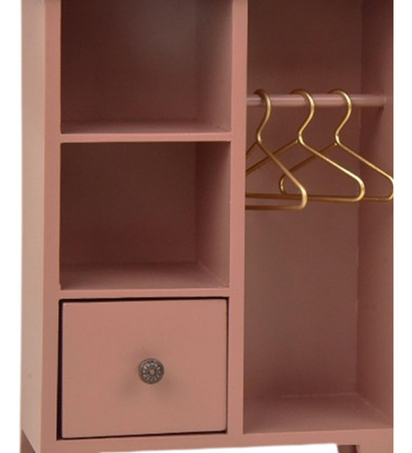 Organizador De Ropa 1:12, Mini Estante Para Ropa, Accesorios
