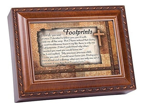 Footprints Cottage Garden Inspirational Woodgrain La Caja De