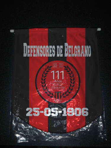 Banderin Paño 36cm Defensores De Belgrano M06