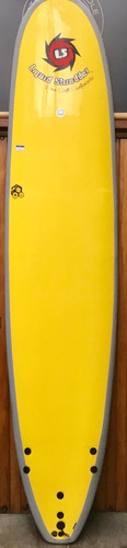 Tabla De Surf 9'0 Funboard Amarill- Sunset / Liquid Shredder
