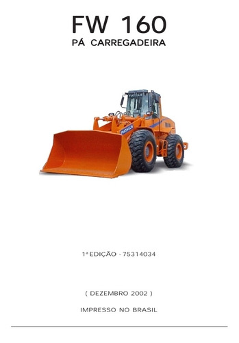 Imagem 1 de 1 de Fw 160 Manual De Serviço