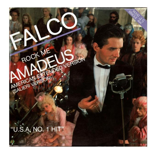 Falco - Rock Me Amadeus | 12  Maxi Single Vinilo Usado