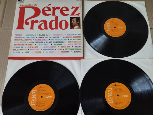 Perez Prado--discos De Acetato --lo Mejor