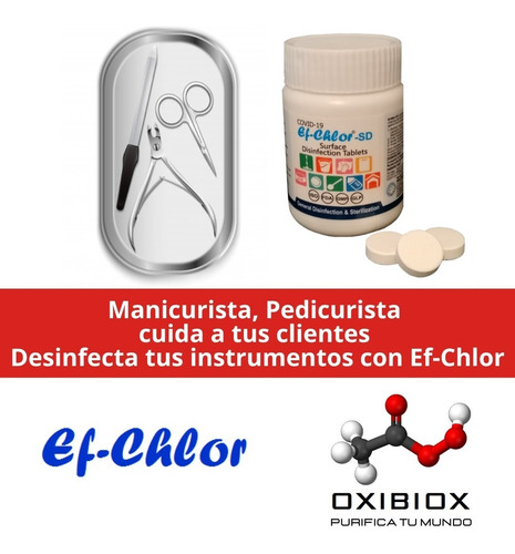 Tabletas Desinfectantes Para Tu Spa De Uñas