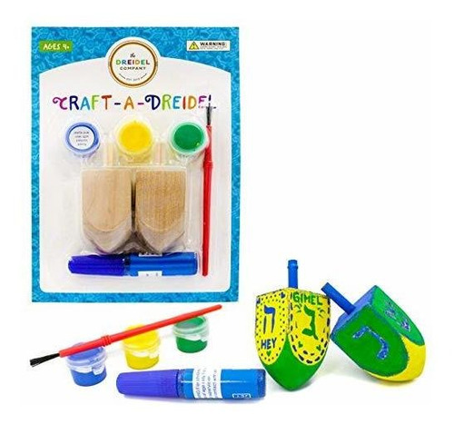 Kit Craft-a-dreidel, Crea Tu Propio Dreidel