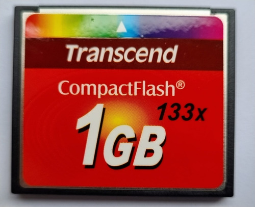 Transcend Tarjeta Ts1gcf133 1 Gb 133x Compact Flash