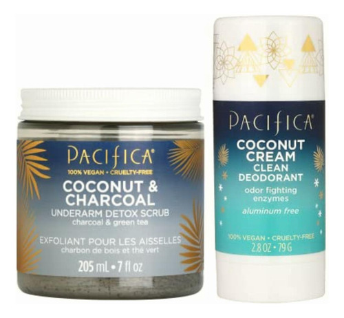 Pacifica Beauty Coconut And Charcoal Underarm Detox Scrub