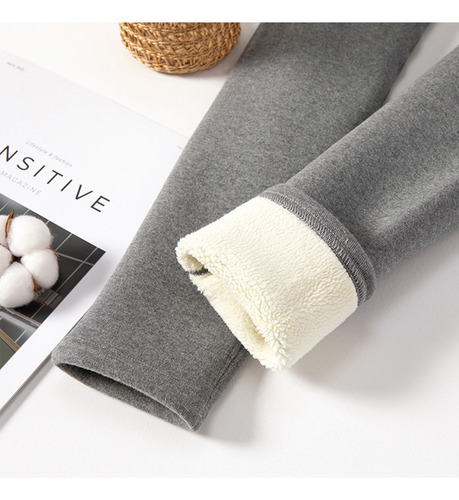Leggings Con Forro Polar - Pantalones Térmicos De Invierno P