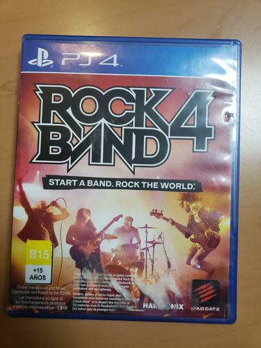 Disco Rock Band 4 Ps4 Y Ps5