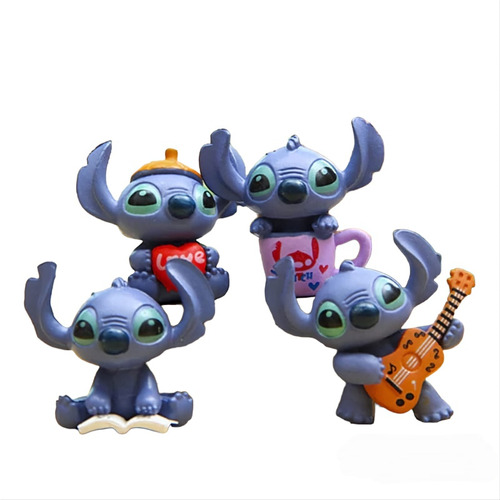 Stitch Figura Colección Decoración Adorno Juguete Muñecos 