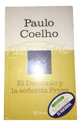 Libro, El Demonio De La Señorita Prym, Sellado Paulo Coelho