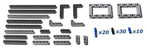 82 Piezas De Lego Technic Piezas Suplementarias Paquete: Vig