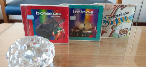 Cds Música Instrumental Boleros, Latinos - 3 Cds