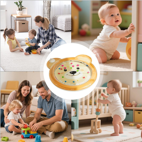 Colchoneta Inflable De Agua Sensorial Para Bebé