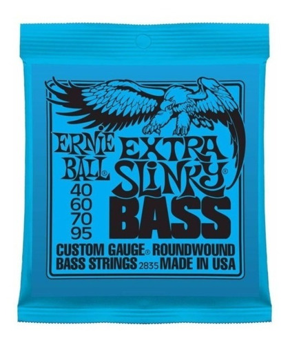 Encordado Completo Ernieball Bajo Electrico Suaves Niquel