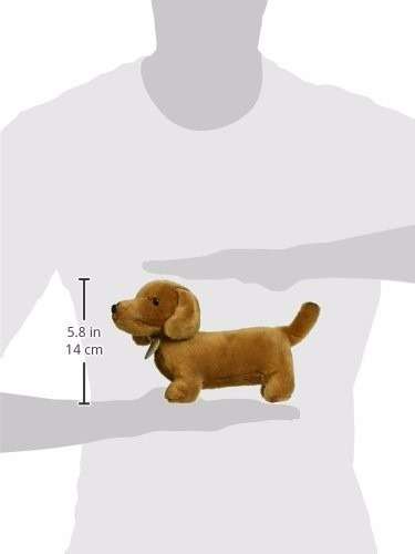 Imagem 2 de 3 de Cachorro De Pelúcia Dachshund Da Série Miyuni Aurora 20cms