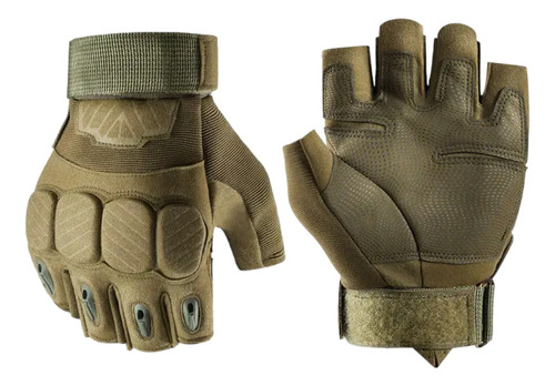 Guantes Tacticos Moto Conducción Airsoft Caza Táctil Cortos 