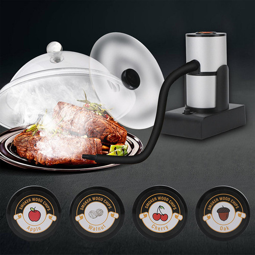 Kit De Defumador De Cozinha Portátil Infusor De Fumaça Com
