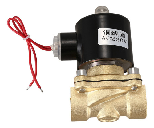 Electroválvula Eléctrica De Latón Dn15 1/2 Pulgada Ac220v Co