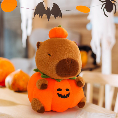 Peluche Transformable De Calabaza, , Figura De , Dibujos