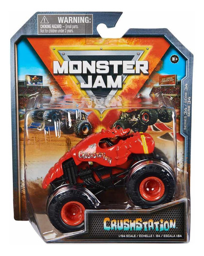 Monster Jam 2024 Diecast Truck Oficial A Escala 1:64 De Crus